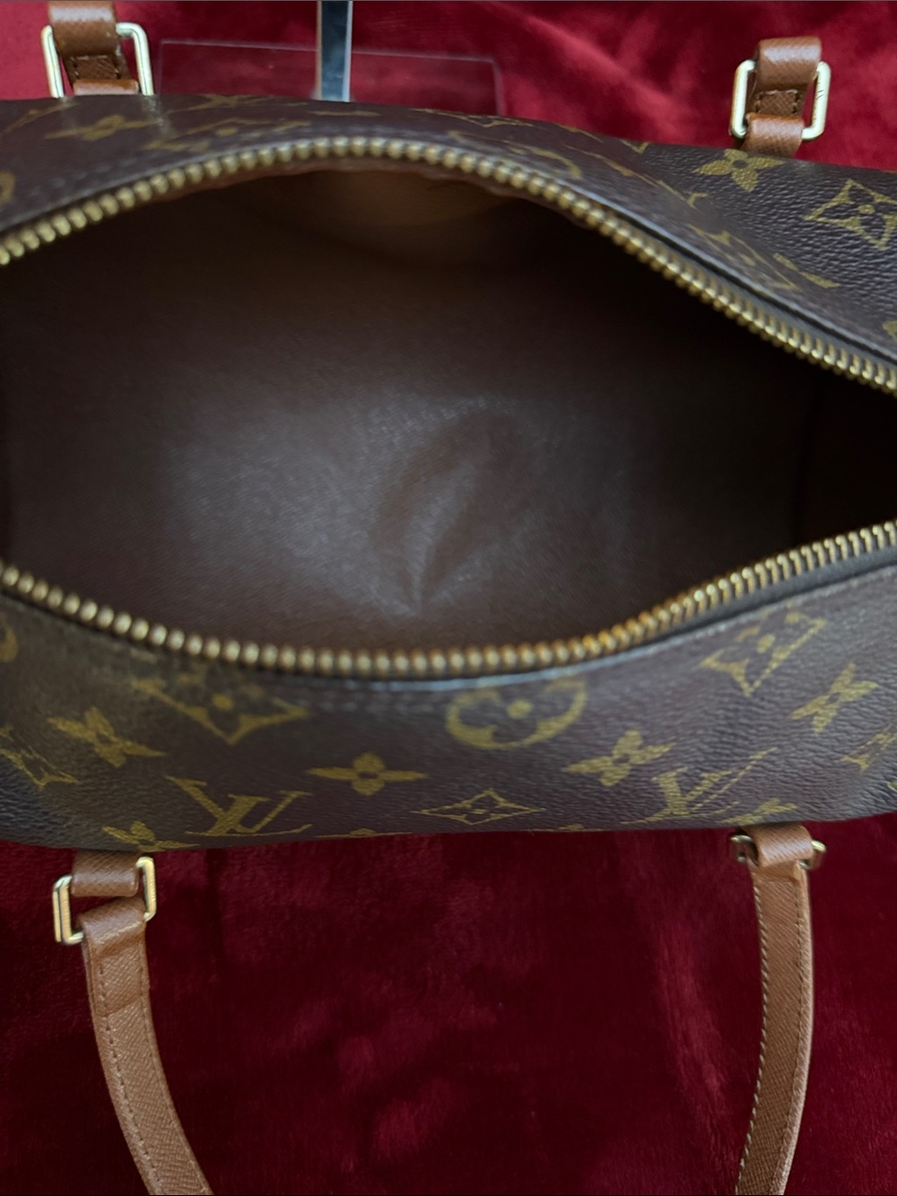 Louis Vuitton Papillon 26 Monogram Canvas Barrel Shoulder Bag Vintage EUC 🤎✨ - Picture 8 of 10